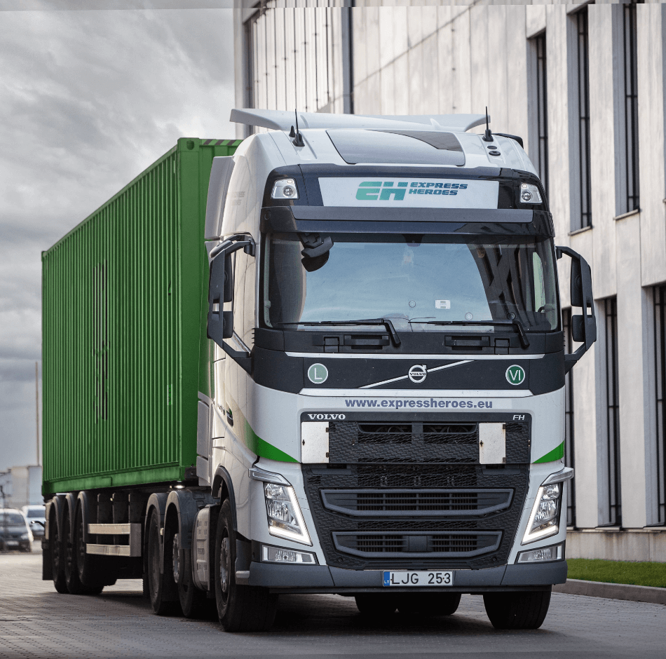 The Hero You Deserve! delivery of goods in Europe and around the world every day!