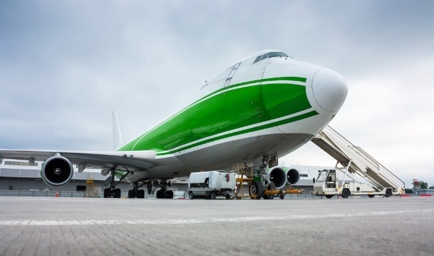 Cargo aircraft prepared for international air freight
